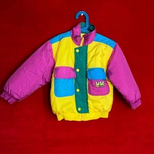 Kero Keroppi Sanrio kids puffer jacket!